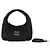Miu Miu Borsa Hobo in pelle Napa Nero - vista 4