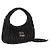 Miu Miu Borsa Hobo in pelle Napa Nero - vista 5