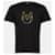 Moncler Baumwoll-T-Shirt mit Monogramm Schwarz - Ansicht 2