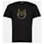 Moncler Baumwoll-T-Shirt mit Monogramm Schwarz - Ansicht 4