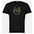 Moncler Baumwoll-T-Shirt mit Monogramm Schwarz - Ansicht 5