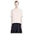 Moncler Baumwoll-T-Shirt mit Silikon-Logo-Patch Braun  - Ansicht 1