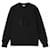 Moncler Baumwoll-Sweatshirt mit Kristall-Logo Schwarz