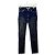 Givenchy Leder Slim Fit Denim Jeans Blau - Ansicht 3