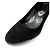 Scarpe con zeppa in suede Tod's Nero - vista 5