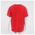 T-shirt a maniche corte Alexander McQueen Rosso - vista 3