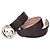 Gucci Signature Buckle Cima Belt Chocolate Silvery - view 3