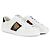 Gucci Baskets Basses avec Broderie de Tigre