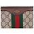 Gucci Clutch Portfolio Ophidia Marrone - vista 5