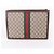 Gucci GG Supreme Ophidia Portfolio Clutch Bag Marrone - vista 3