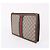 Gucci GG Supreme Ophidia Portfolio Clutch Bag Marrone - vista 4
