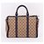 Gucci Borsa Boston GG Jacquard Viola Marrone - vista 6