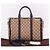 Gucci Borsa Boston GG Jacquard Viola Marrone - vista 7