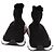 Balenciaga Sneakers Neri da Uomo Speedrunner Rosso