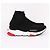 Balenciaga Sneakers Neri da Uomo Speedrunner Rosso - vista 5
