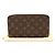 Louis Vuitton Monogramm Canvas Zippy Organizer Geldbörse Schwarz - Ansicht 2