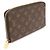 Louis Vuitton Monogramm Canvas Zippy Organizer Geldbörse Schwarz - Ansicht 3