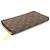 Louis Vuitton Monogramm Canvas Zippy Organizer Geldbörse Schwarz - Ansicht 4