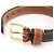Céline Bracciale da Donna in Pelle di Vitello Tan Triope Marrone - vista 5