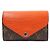 Louis Vuitton Monogram Canvas Piment Epi Leather Marie Lou Compact Wallet Red