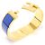 Hermès Bracciale Click in Smalto Blu IMPERIALE - vista 5
