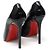 Christian Louboutin Pumps FLO nere in vernice per donne Marrone - vista 5