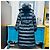 Burberry Effingham Long Daunenjacke Blau - Ansicht 6