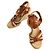 Isabel Marant Sandali con zeppa in rafia Multicolore