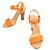 Ralph Lauren Orange Strap Sandale