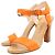 Ralph Lauren Orange Strap Sandale - Ansicht 2