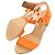 Ralph Lauren Orange Strap Sandale - Ansicht 4