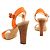 Ralph Lauren Orange Strap Sandale - Ansicht 5