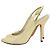 Gucci Slingback em verniz creme Dourado - vista 3