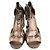 Hermès Tacco wedge bronzo Ghillies Lace Arancione - vista 2