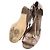Hermès Tacco wedge bronzo Ghillies Lace Arancione - vista 4