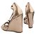 Hermès Tacco wedge bronzo Ghillies Lace Arancione - vista 5