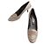 Tod's Pumps ornamentali Gommino in suede grigio khaki Marrone