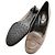 Tod's Pumps ornamentali Gommino in suede grigio khaki Marrone - vista 4