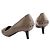 Tod's Pumps ornamentali Gommino in suede grigio khaki Marrone - vista 5