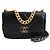 Chanel 19 Chanel Mini Crossbody Bag WOC aus Lammleder - Serie Schwarz