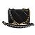 Chanel 19 Chanel Mini Crossbody Bag WOC aus Lammleder - Serie Schwarz - Ansicht 3