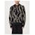 Versace Kapuzenpullover mit durchgehendem Kettenmuster Schwarz  - Ansicht 4
