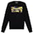 Versace Sweatshirt mit quadratischem Perlenlogo Schwarz  - Ansicht 4