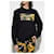 Versace Sweatshirt mit quadratischem Perlenlogo Schwarz  - Ansicht 6