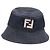 Fendi Denim Bucket Hat Square Blue