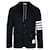 Thom Browne Bar Stripe Unconstructed Jacket Blue