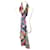 Kenzo Sciarpa lunga in seta con motivo floreale Multicolore