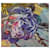 Kenzo Sciarpa lunga in seta con motivo floreale Multicolore - vista 5