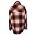 Isabel Marant Big Check Oversized Wool Blend Padding Coat Red - view 3