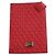 Tod's Capa de passaporte acolchoada em verniz vermelho